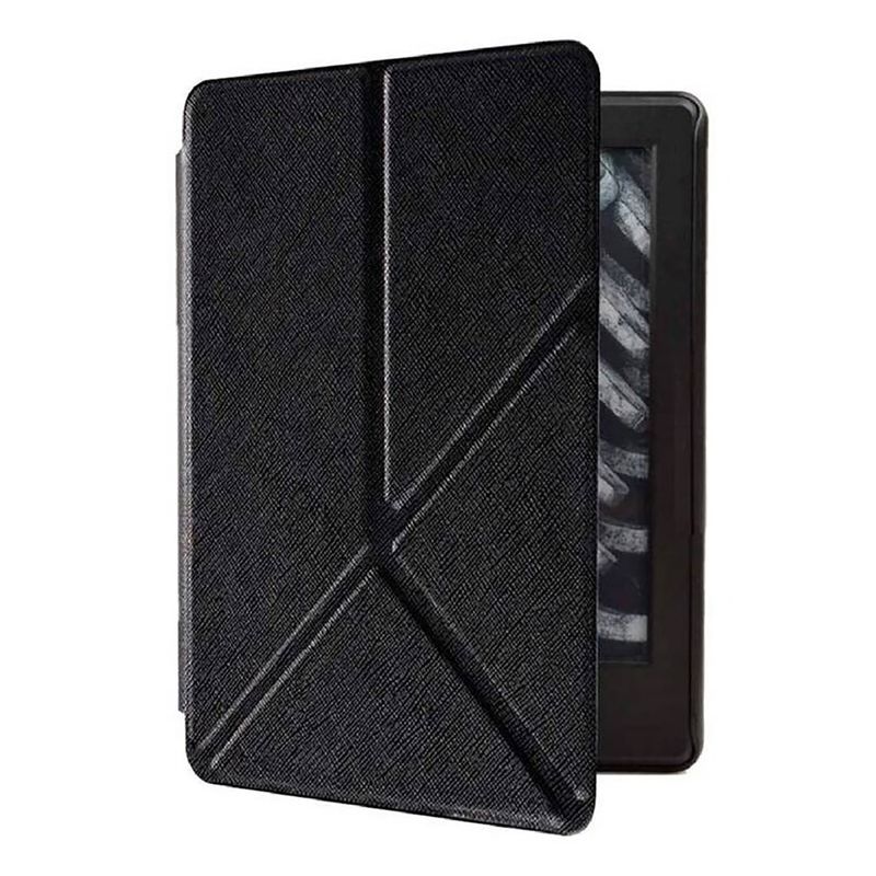 NIBIO - Funda Protectora Kindle Paperwhite con Apoyo Negro