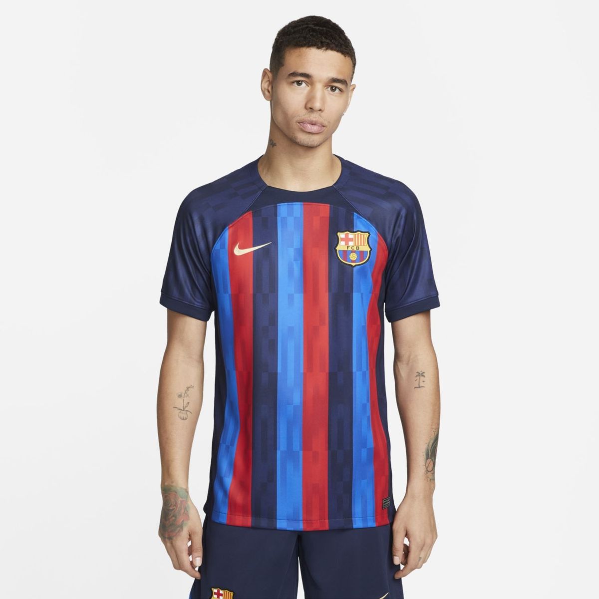NIKE - Nike Camiseta de Fútbol Barcelona Local Hombre
