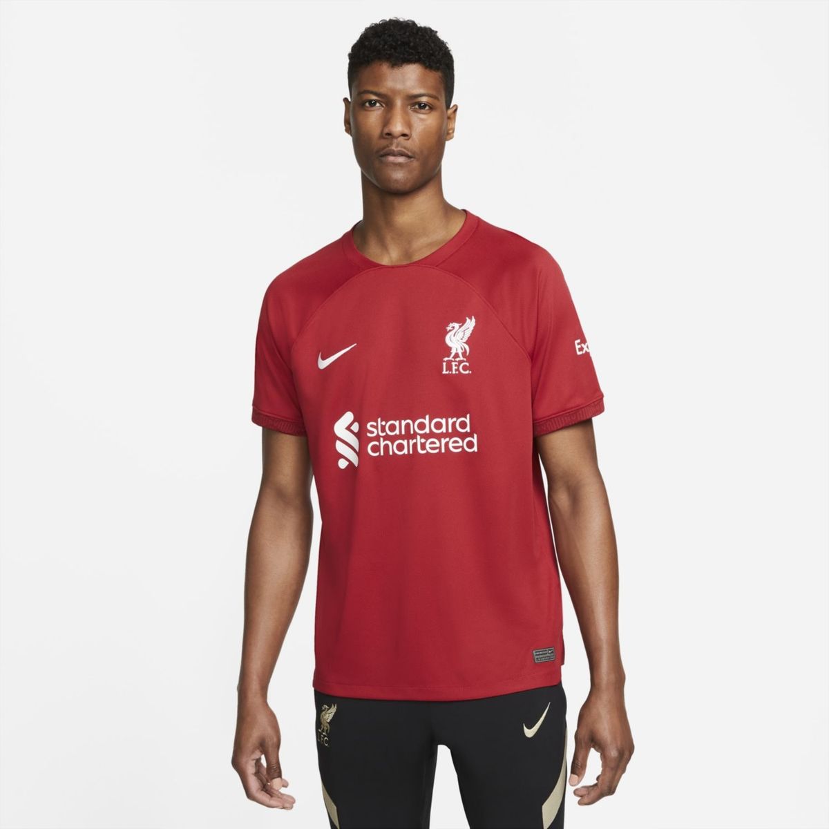 NIKE - Camiseta De Fútbol Liverpool Local Hombre Nike