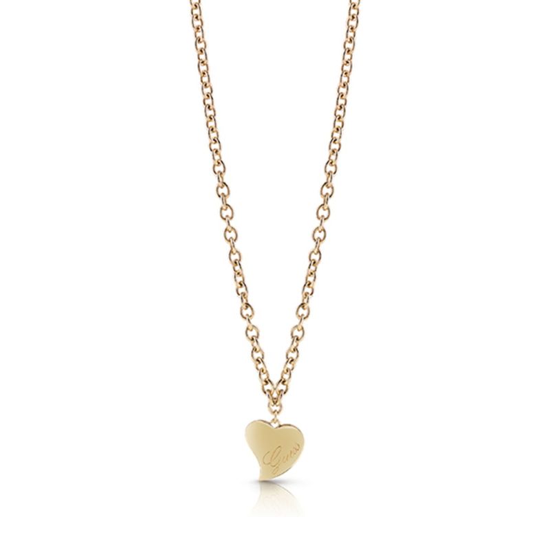 GUESS - Guess Collar Dorado Mujer Corazón Guess