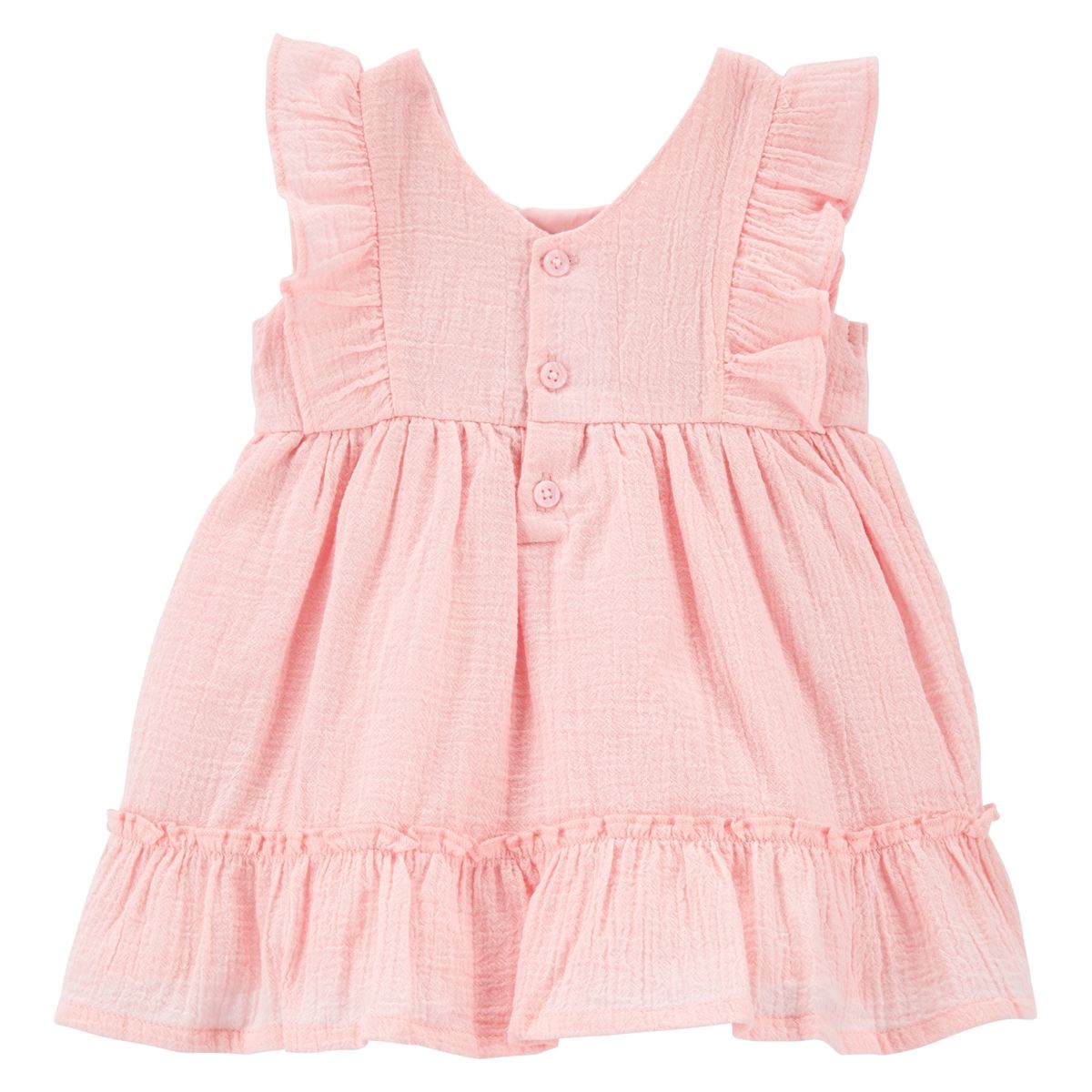 CARTER'S - Vestido Bordado con Cubre Pañal Bebé Niña Carter's