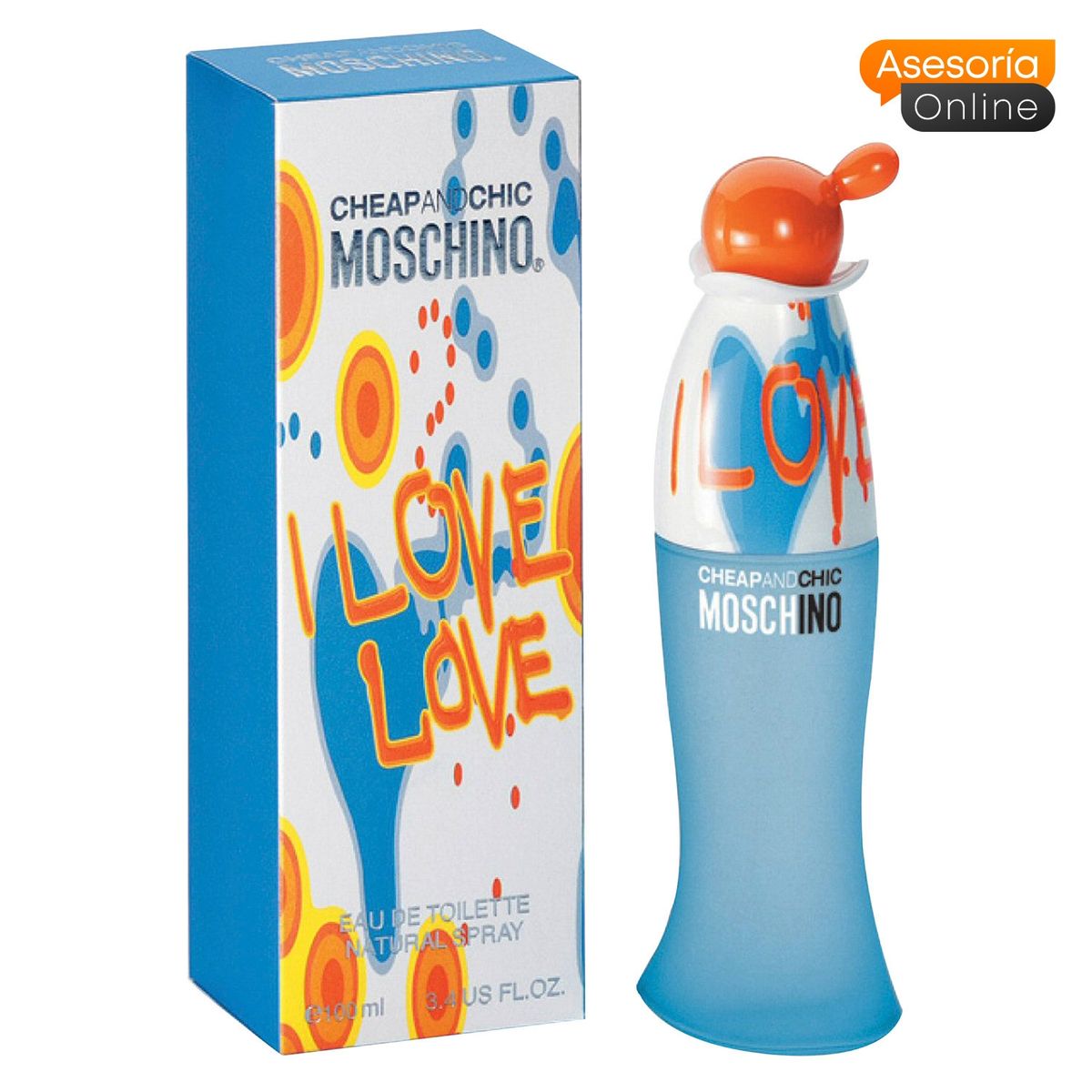 MOSCHINO - Perfume Mujer I Love Love Edt 100Ml Moschino