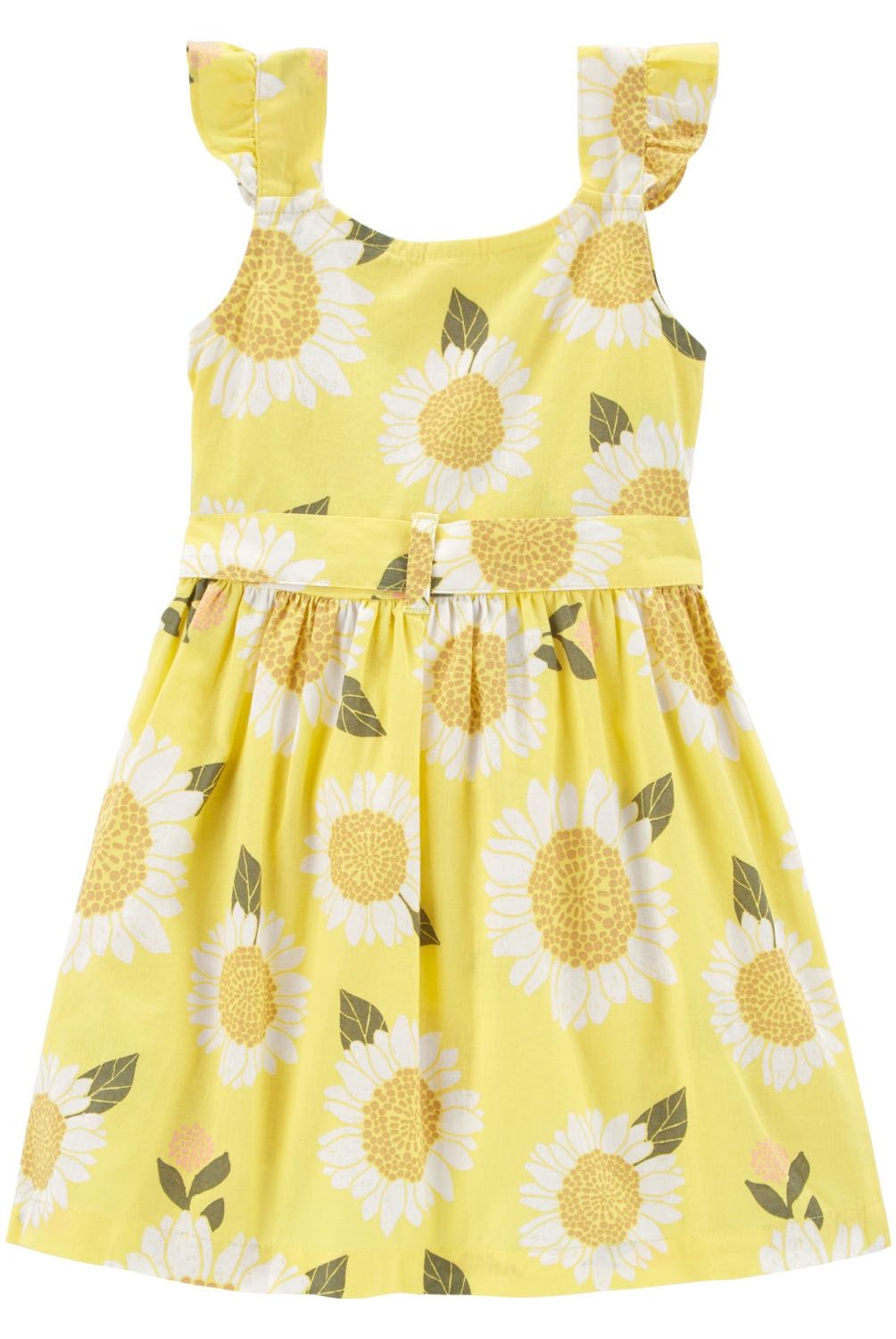 CARTER'S - Vestido Lino Girasoles  Niña