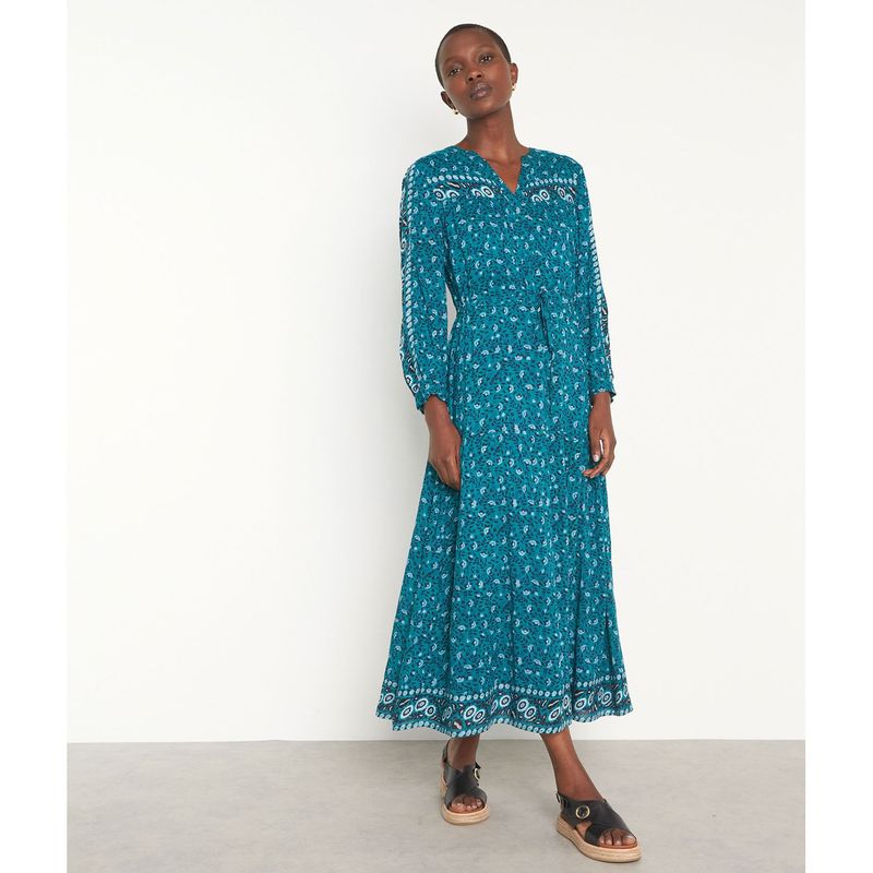 MAISON 123 - Vestido Manga Larga Mujer