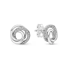 PANDORA - Accesorio Joya De Botón Círculos Entrelazado Mujer