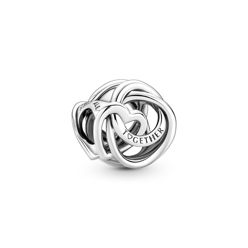 PANDORA - Pandora Charm corazón y circulos familia