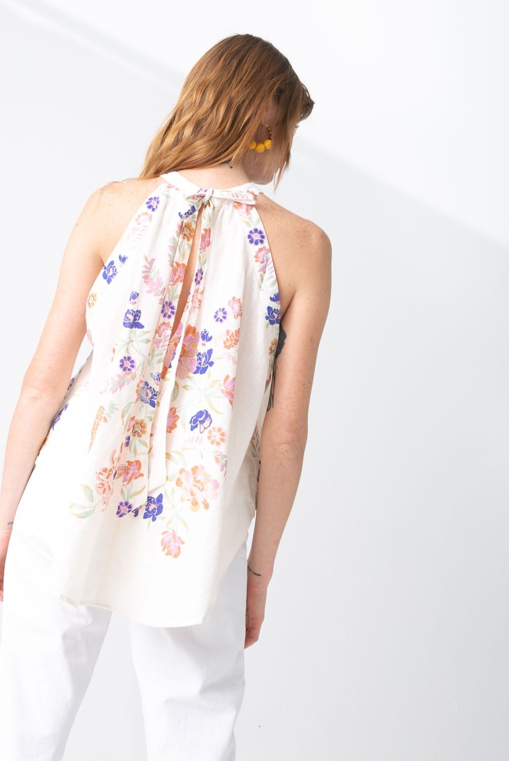 FREEPEOPLE - Blusa Cuello Halter Mujer Free People