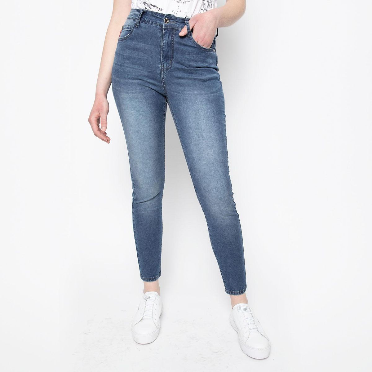 ELLUS - Ellus Jeans Skinny Tiro Alto Mujer