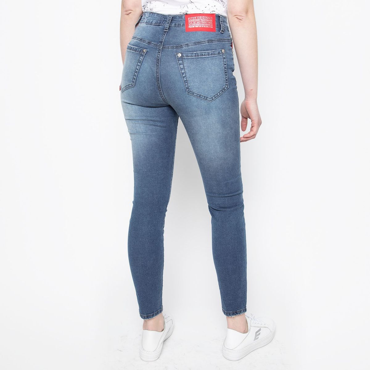 ELLUS - Ellus Jeans Skinny Tiro Alto Mujer
