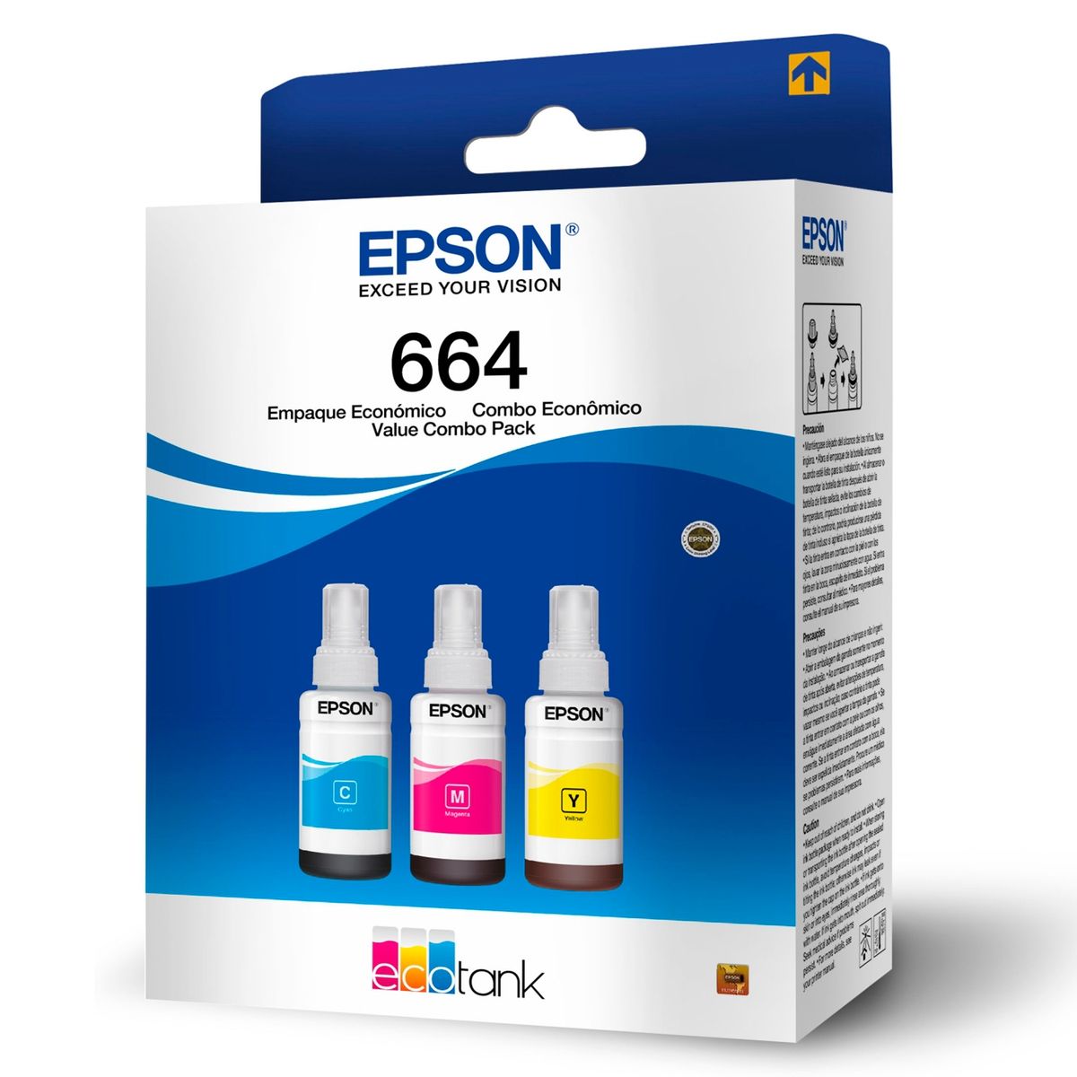 EPSON - Pack Botellas Epson T664 Cma