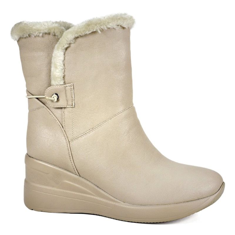 EDA MANZINI - Botín Mujer Dictina Beige
