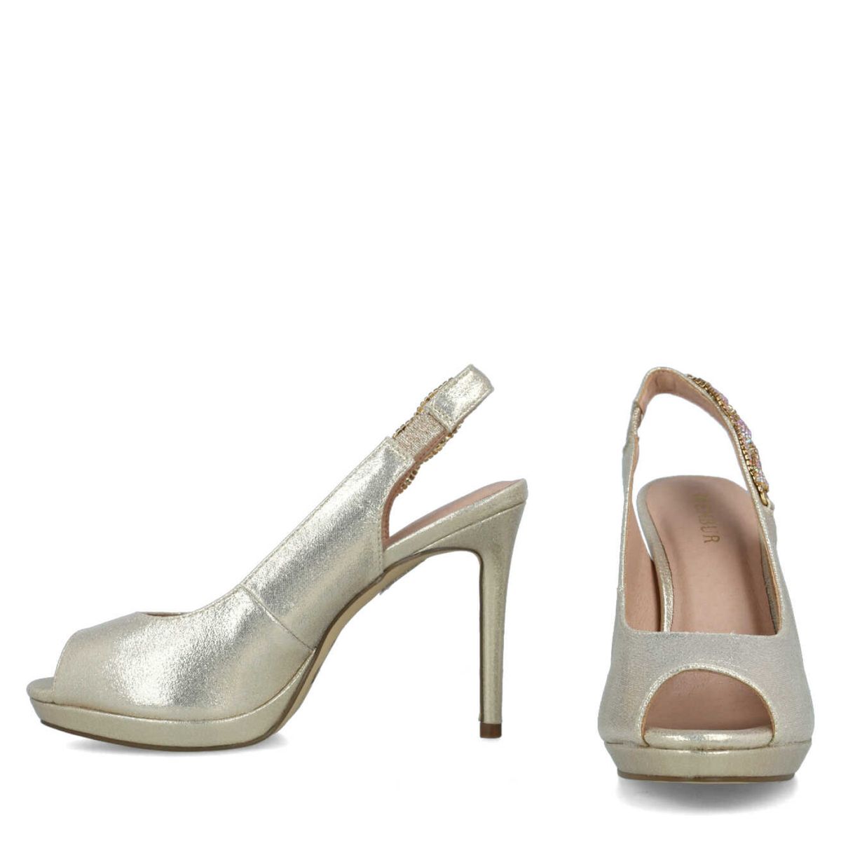 MENBUR - Menbur Sandalia Mujer Dorada