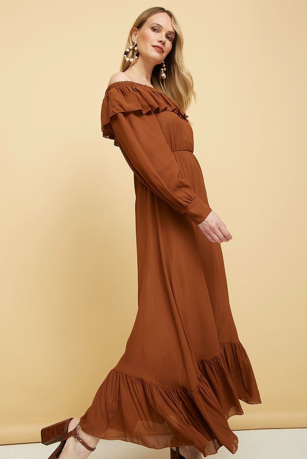 DIXIE - Dixie Vestido Largo Mujer