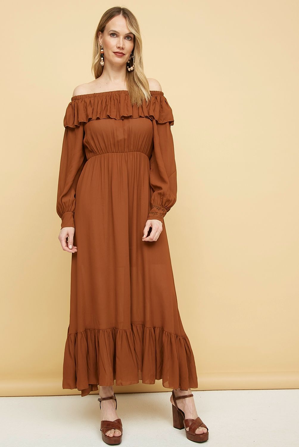 DIXIE - Dixie Vestido Largo Mujer
