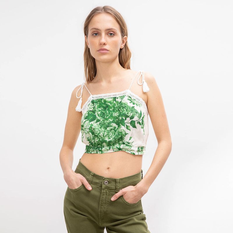 DIXIE - Dixie Crop Top Mujer