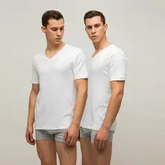 PALMERS - Pack De 2 Camiseta Algodón Hombre