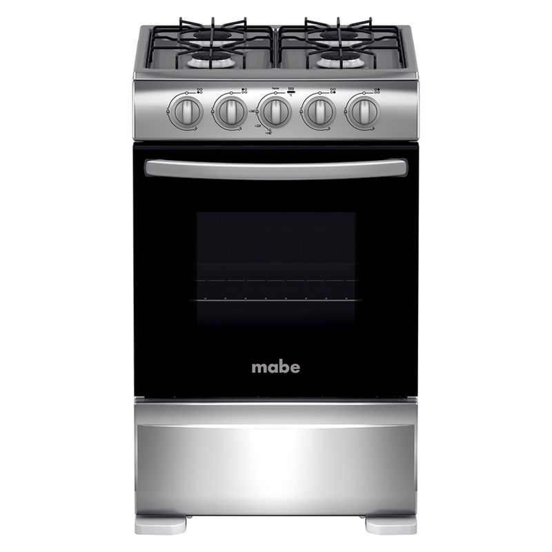 MABE - Cocina 4 Quemadores Horno De 61.56 Lt Gas Licuado Cmc20Axx-1 Mabe