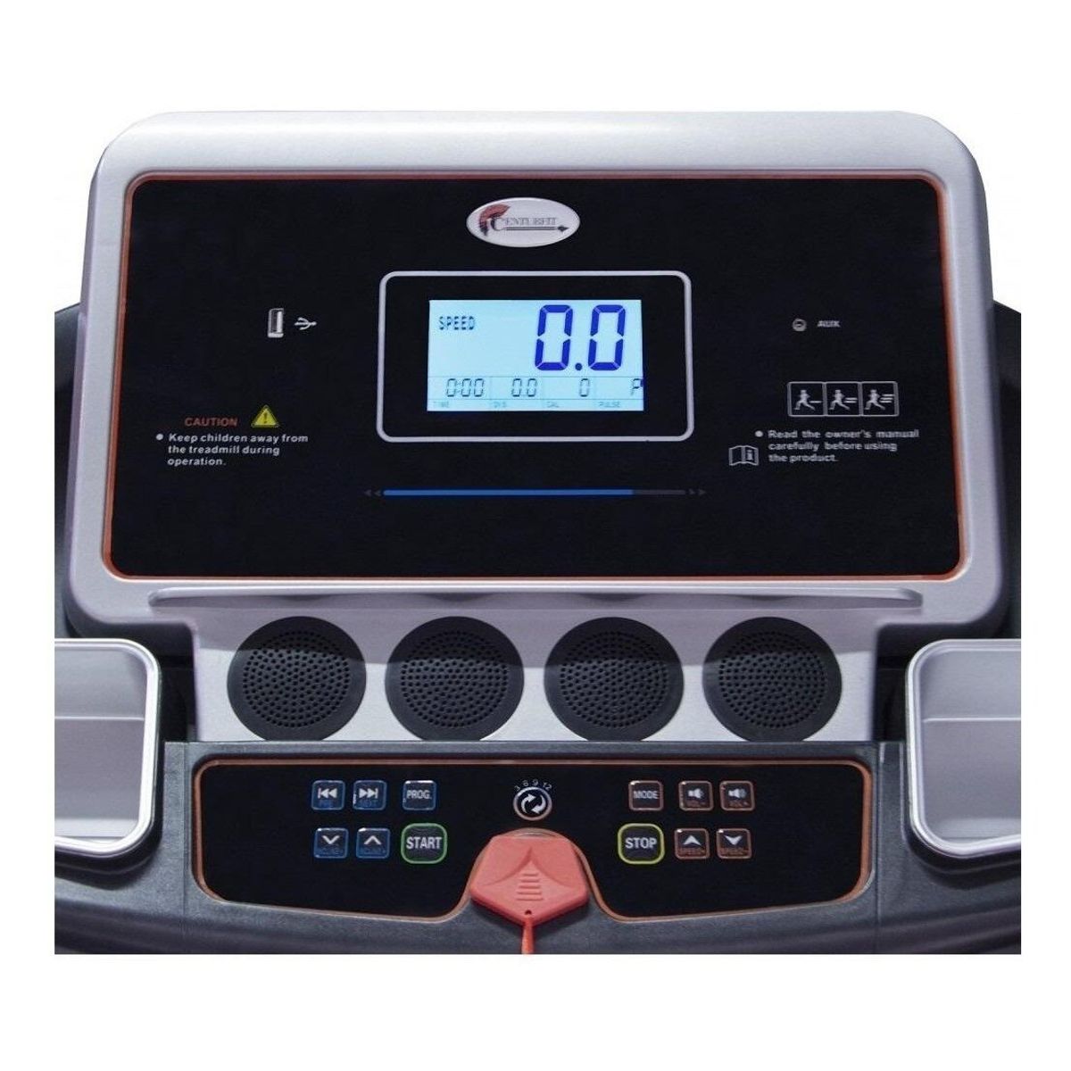 CENTURFIT - Trotadora Caminadora 16 km/h Plegable Electrica