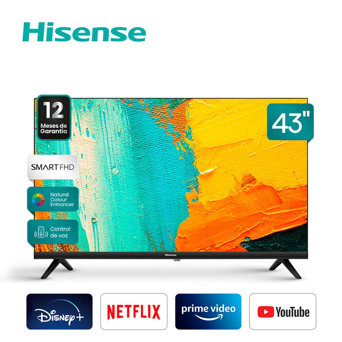 HISENSE - Led 43" A4H Full HD Smart TV Hisense