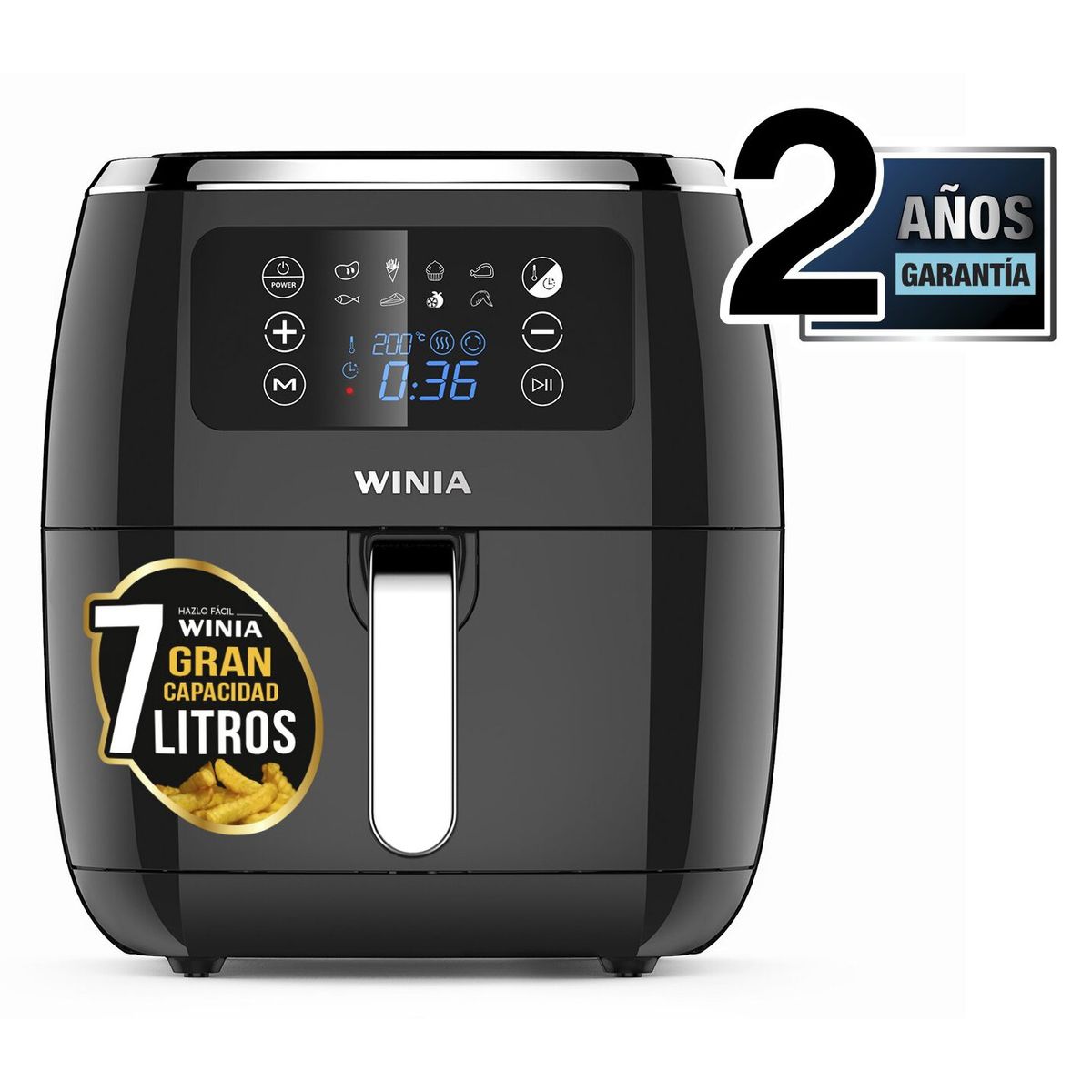 WINIA - Freidora  De Aire Winia Waf-720B