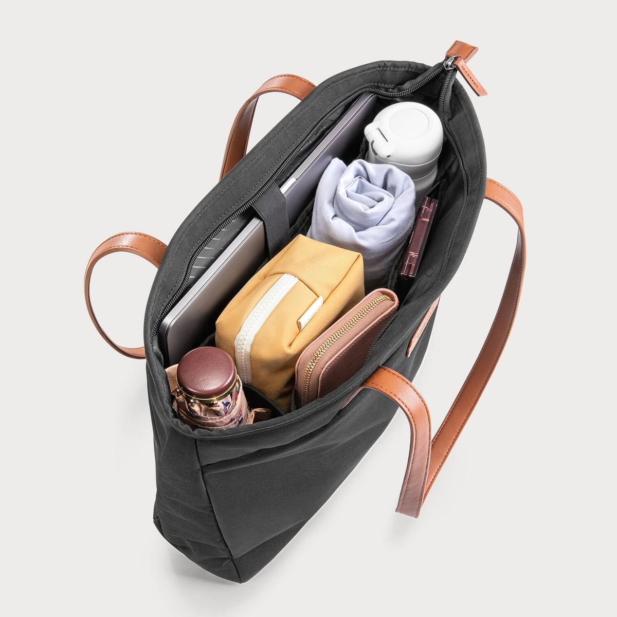 TOMTOC - Tomtoc A53 Bolso Tote Lady Para Macbook 16-Negro