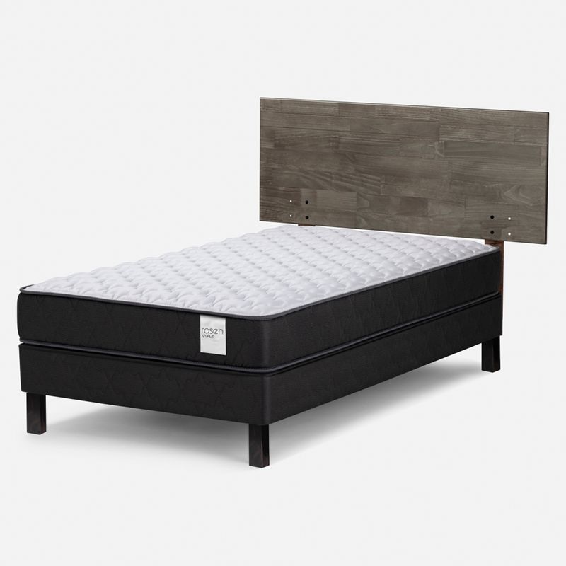 ROSEN - Cama Europea Wave 0.90x1.90 Respaldo Tabor G Rosen
