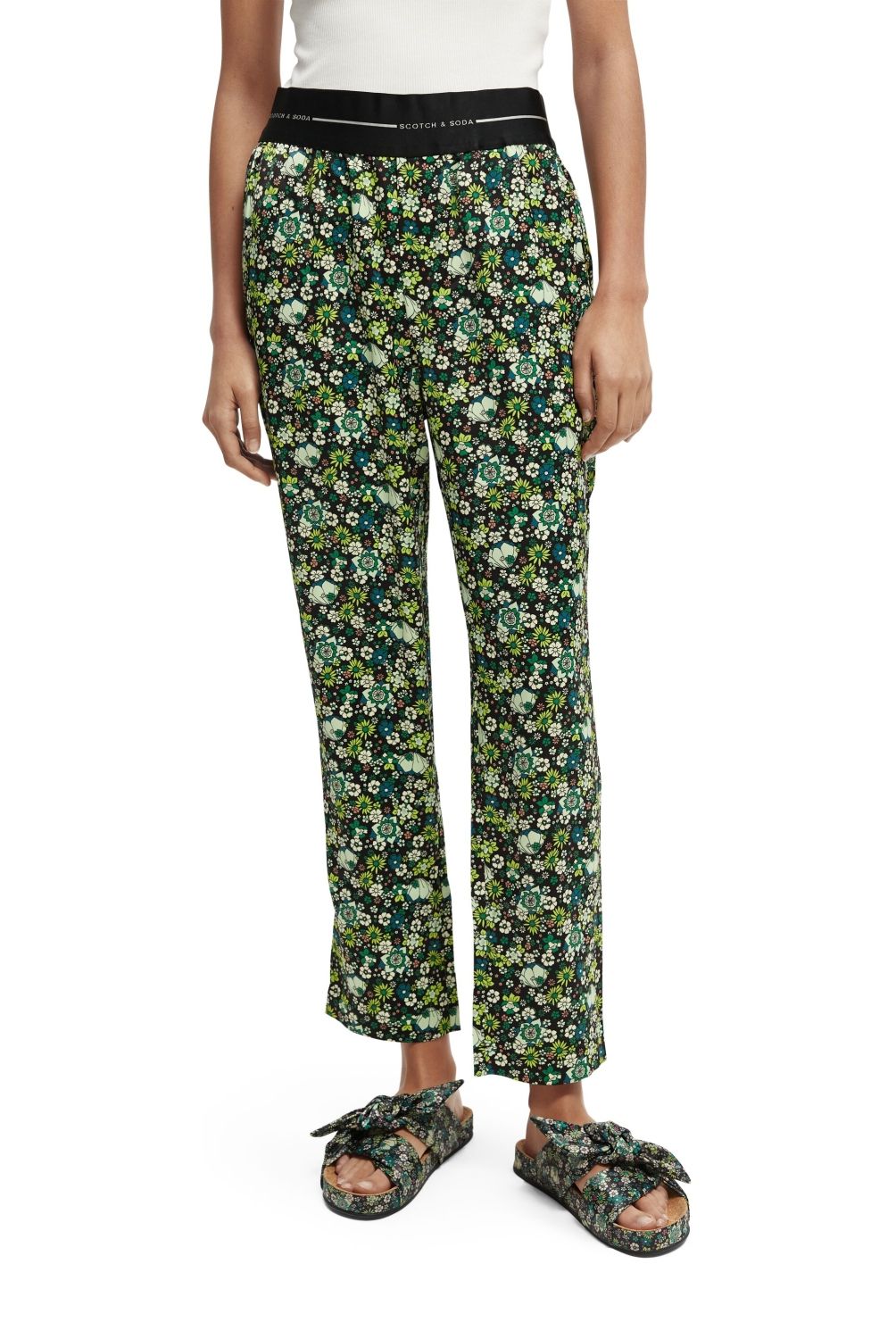 Pantalon Chino Scotch & Soda - Taille 34 - Blanc En Coton - Occasion Très Bon état