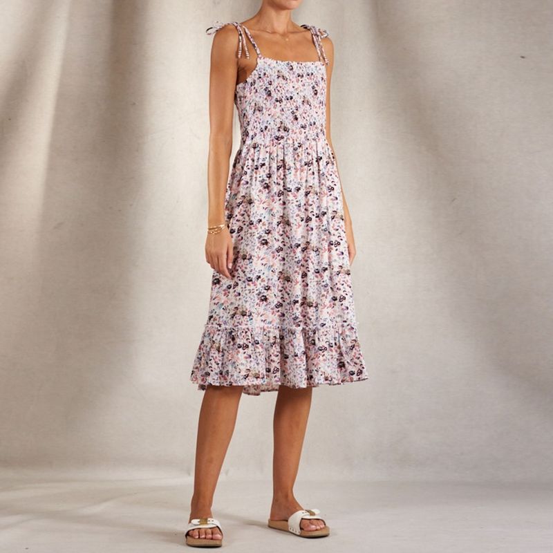M.A.B.E - M.A.B.E Vestido Midi Mujer