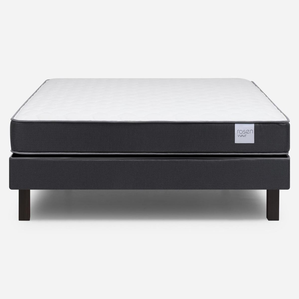 ROSEN - Cama Europea Wave 2 Plazas X 1.90Mt Base Normal Rosen