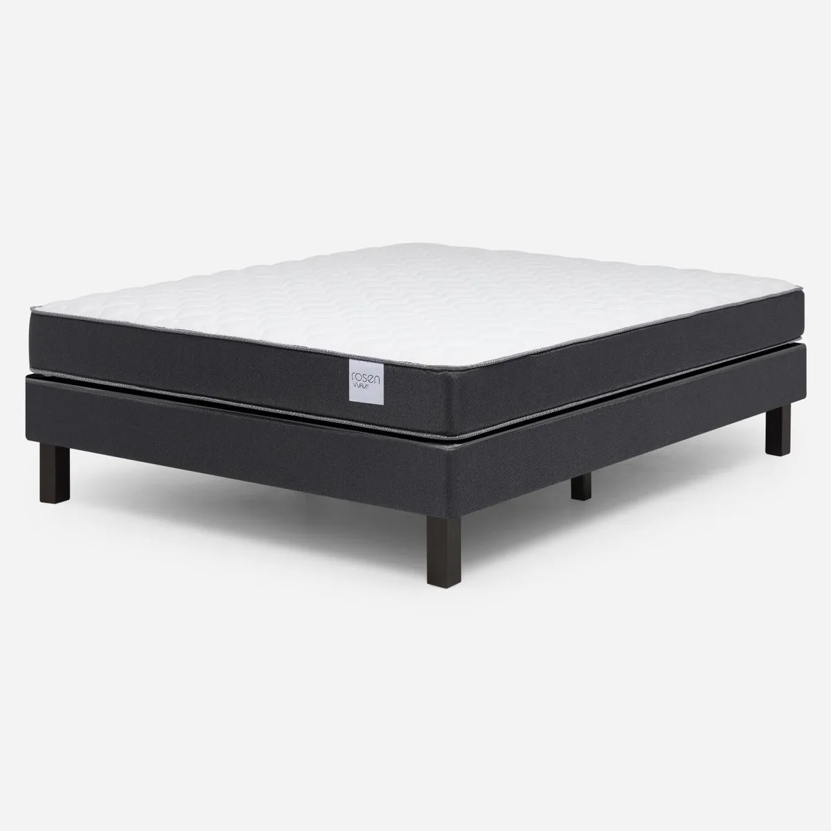 ROSEN - Cama Europea Wave 2 Plazas X 1.90Mt Base Normal Rosen