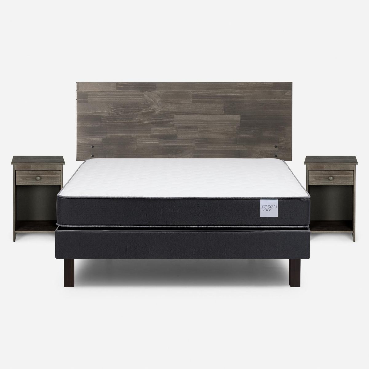 ROSEN - Cama Europea 2 Plazas Wave Base Normal Tabor Rosen