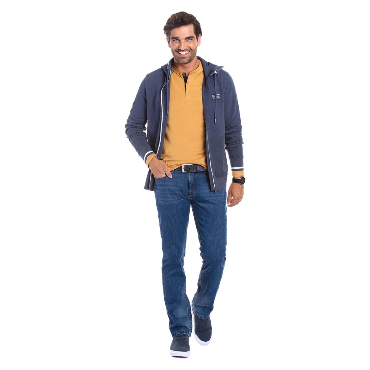 FEROUCH - Polera manga larga hombre