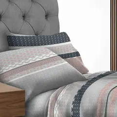 ILLUSIONS - Juego de Sábanas 144 Hilos Geo