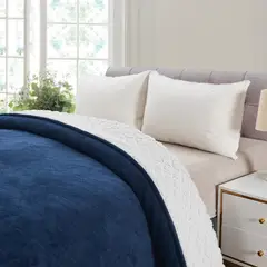 ILLUSIONS - Cobertor Coral Blue