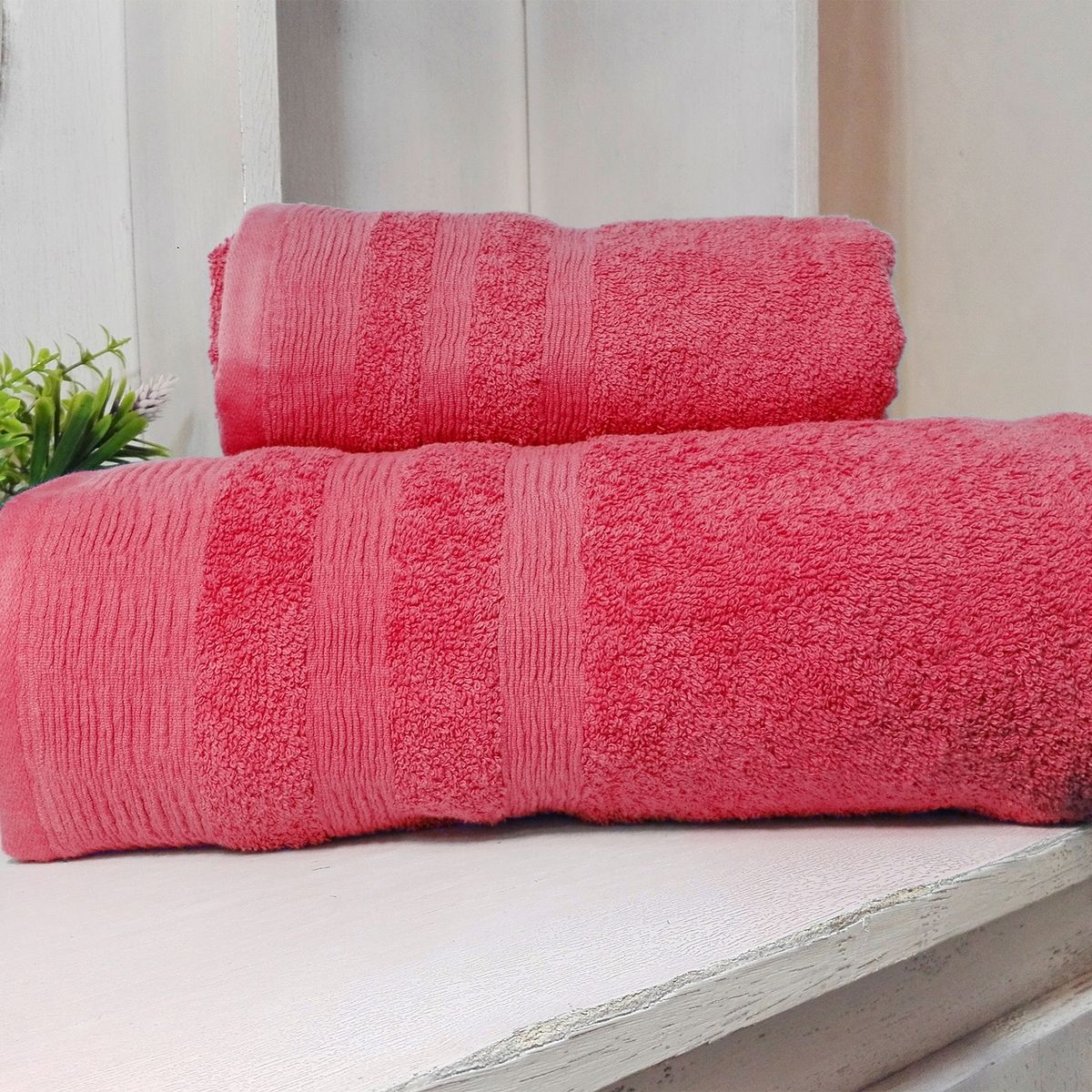 ILLUSIONS - Juego de Toallas Set 500 gr 2 Piezas Illusions