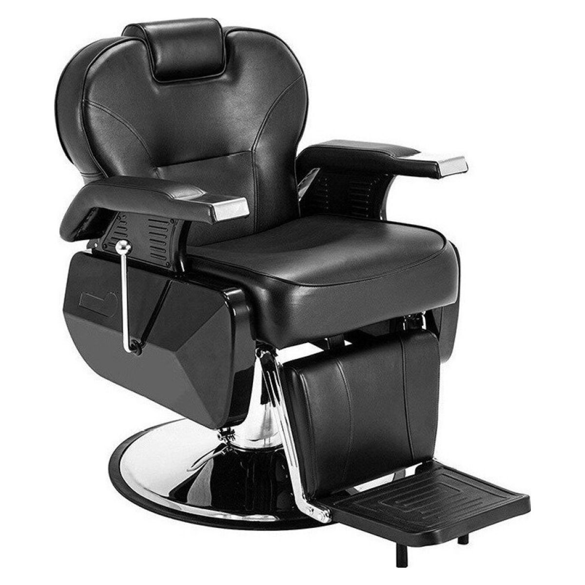 NANOFORT - Sillon Peluqueria Barberia  Salon Belleza Profesional Negro