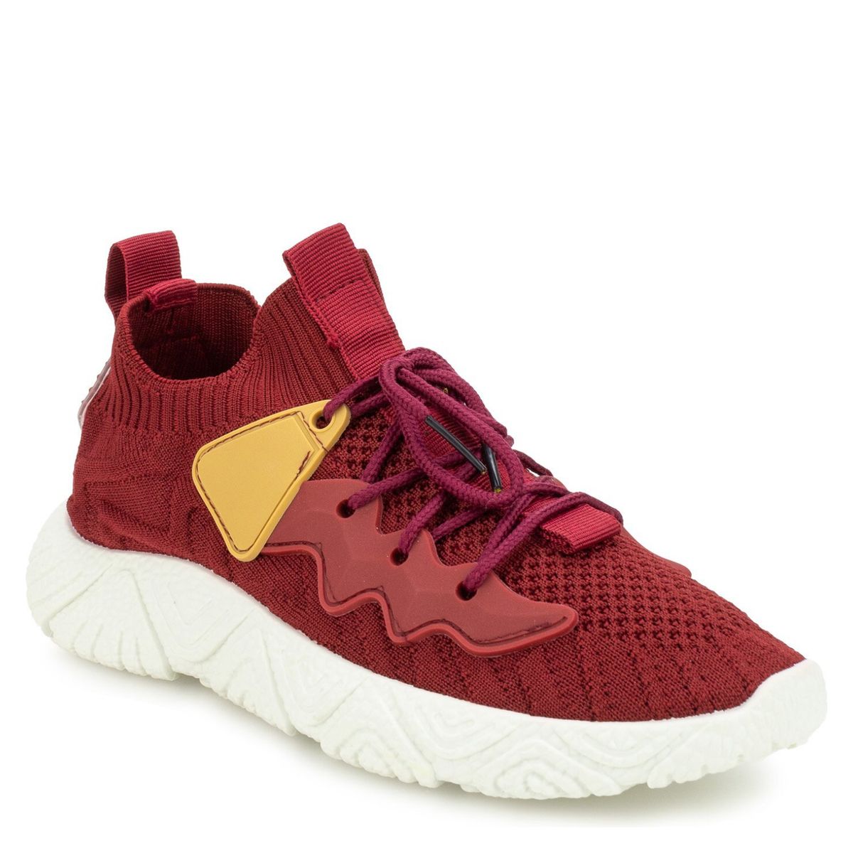 NEW WALK - Zapatilla Urbana Mujer Burdeo