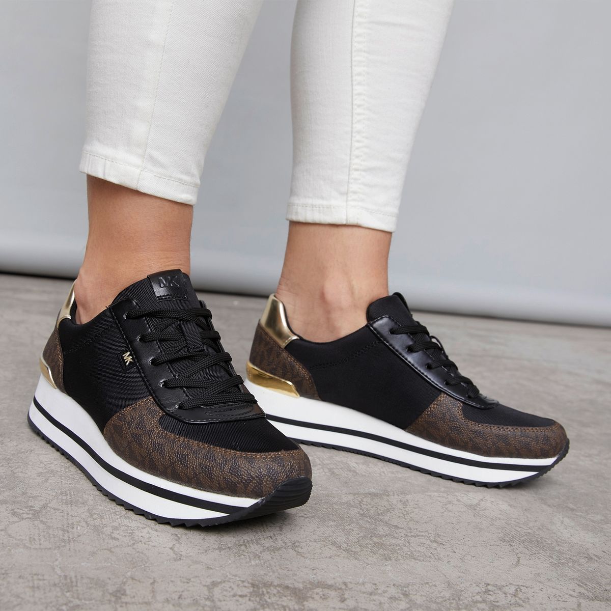 MICHAEL KORS - Zapatilla Urbana Mujer Negra Michael Kors