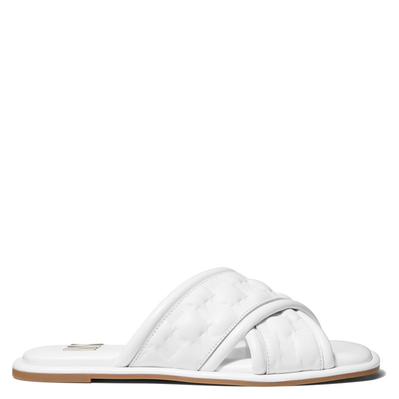 MICHAEL KORS - Michael Kors Sandalia Mujer Cuero Blanca