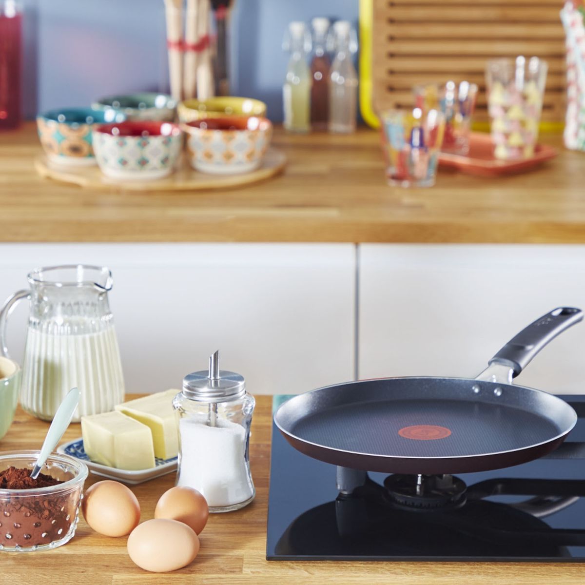 TEFAL - Tefal Sartén Panquequera Antiadherente 25 Cm