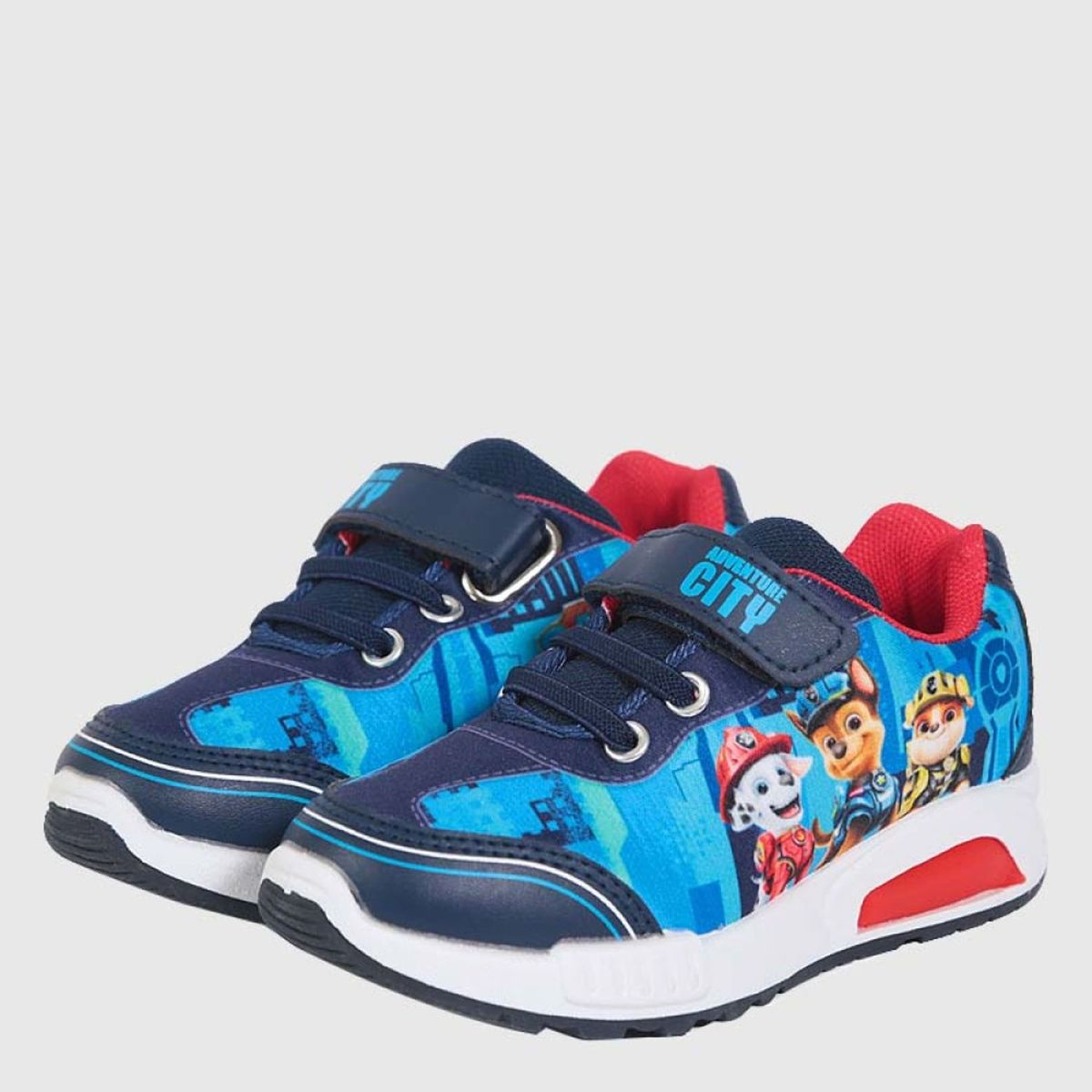 PAW PATROL - Paw Patrol Zapatilla Urbana Luces Niño Azul