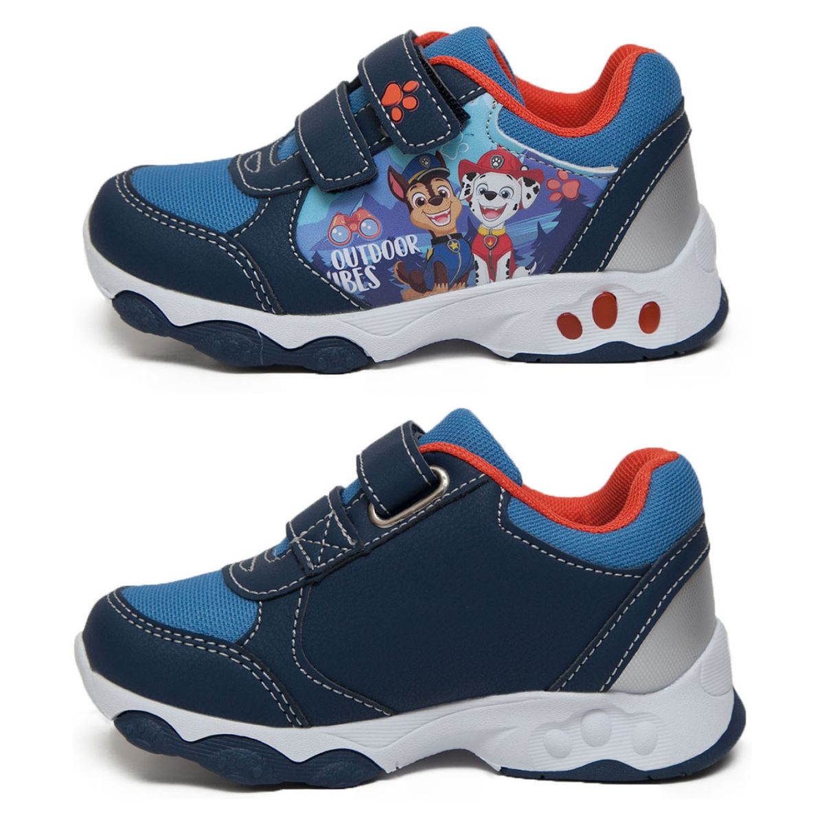 PAW PATROL - Paw Patrol Zapatilla Urbana Luces Niño Azul