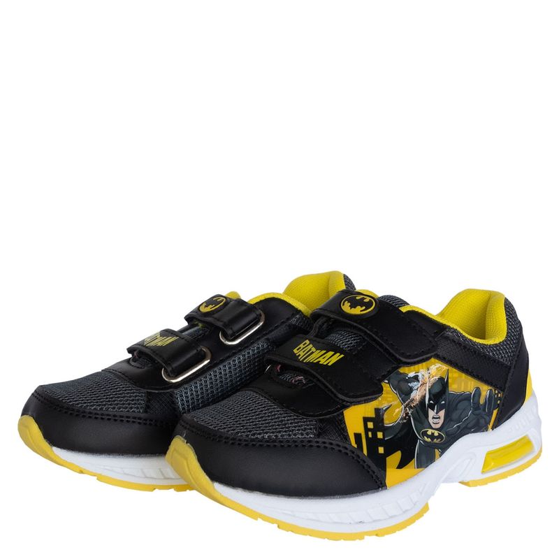DC COMICS - DC Zapatilla Urbana Luces Niño Negra