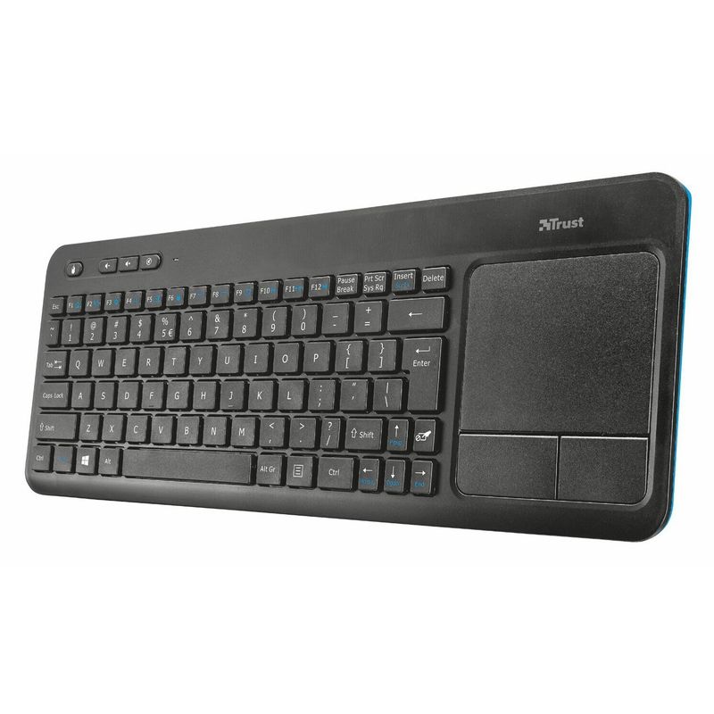 TRUST - Teclado Inalámbrico Trust Veza Touchpad