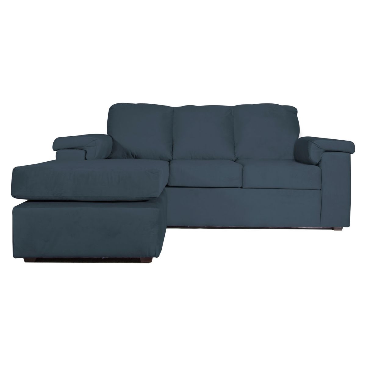 SANENZZO - Sofá Seccional Intercambiable Felpa Torino Sanenzzo