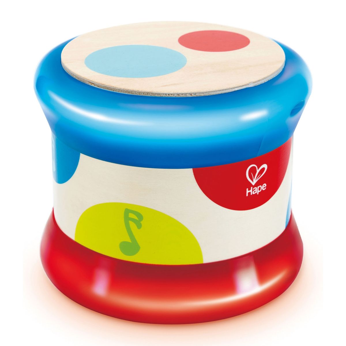 HAPE - Juguete De Madera Tambor De Bebé Hape