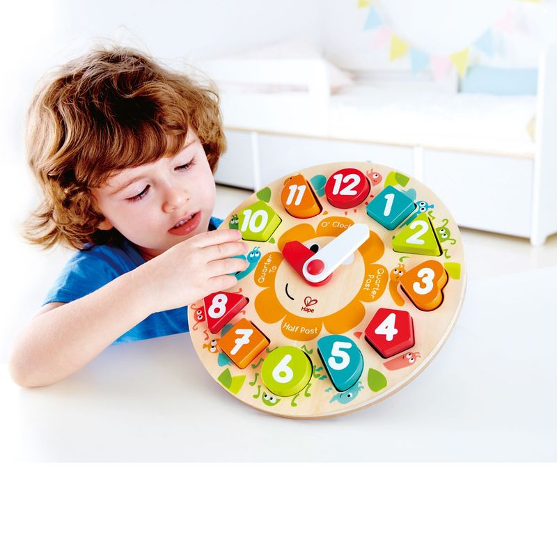 HAPE - Puzzle De Reloj Robusto Hape