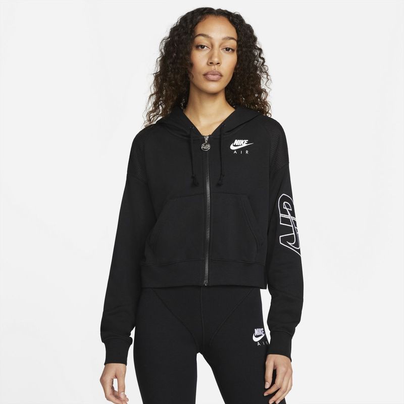 NIKE - Nike Poleron Casual Manga Larga Algodón Mujer
