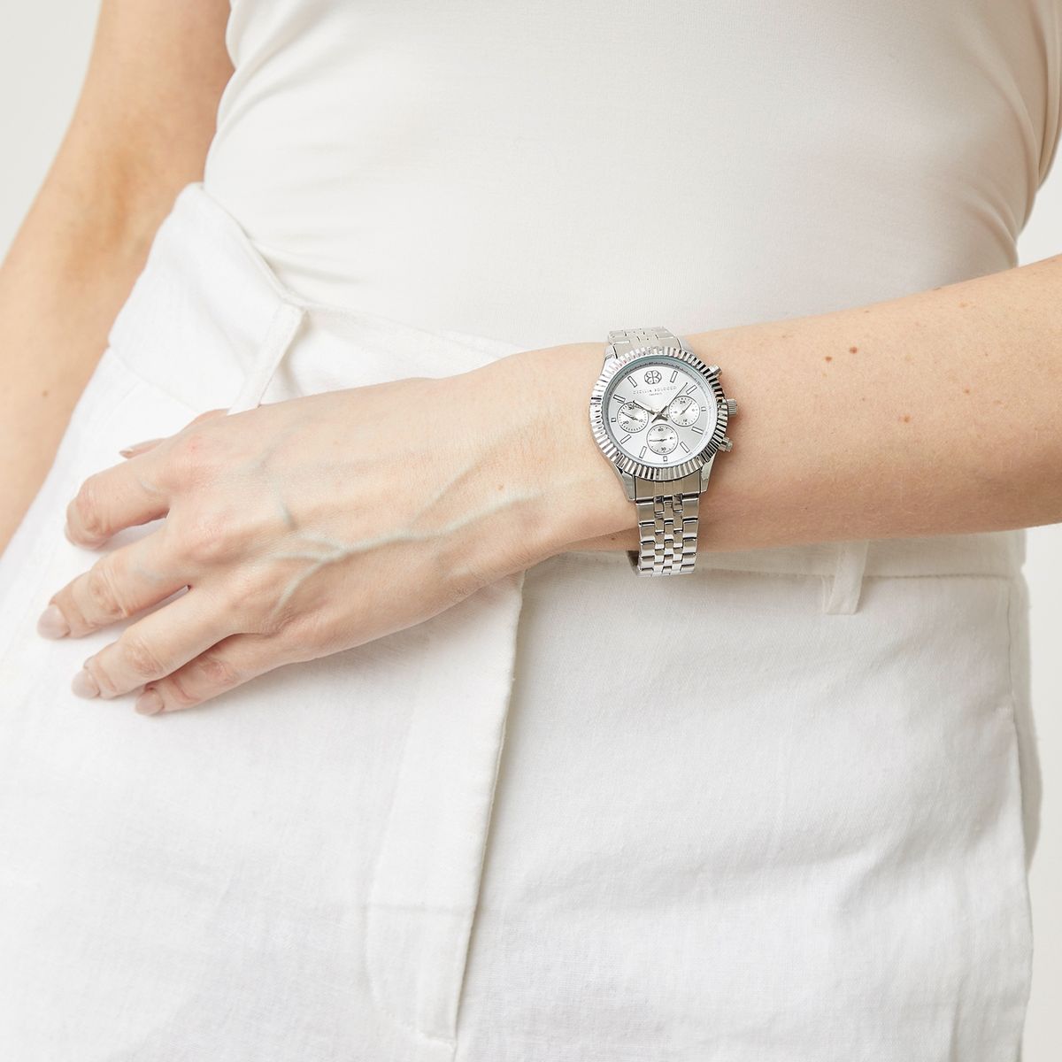 CECILIA BOLOCCO - Reloj Análogo Mujer Rcb11V23 Cecilia Bolocco