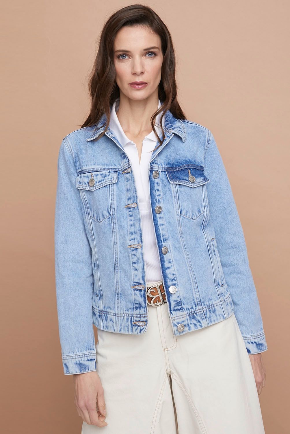 APOLOGY - Chaqueta Mujer Bordada Corazón Fundación Nuestros Hijos Cecilia Bolocco para Apology